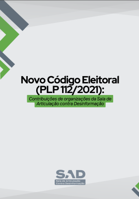 Capa de relatório sobre PLP 112
